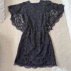 Dress the Population Navy Lace Dress